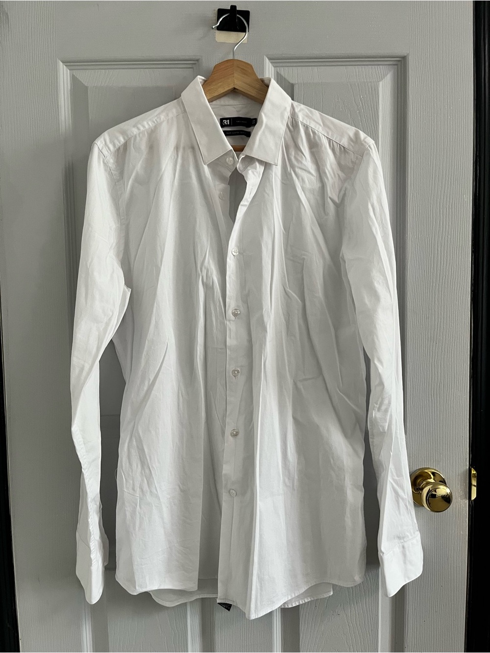 LE 31 // White Formal Button-up Shirt // Size 16R